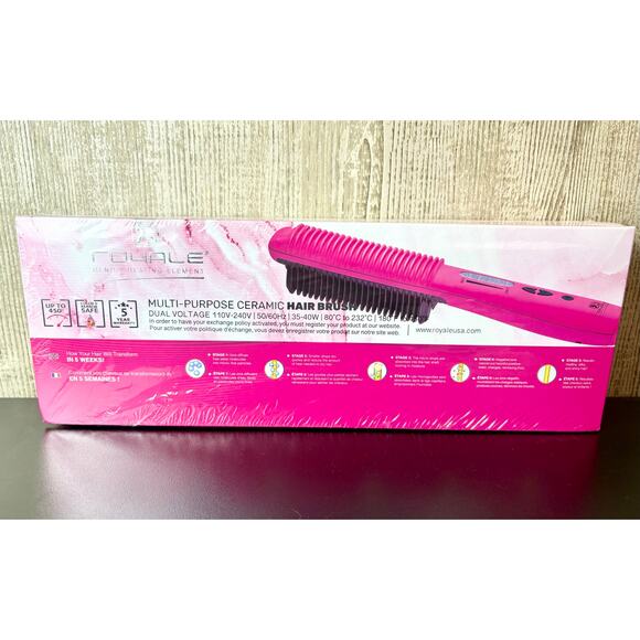 Royale Genius Other - Royale Genius Multi-Purpose Ceramic Heating Hair Brush